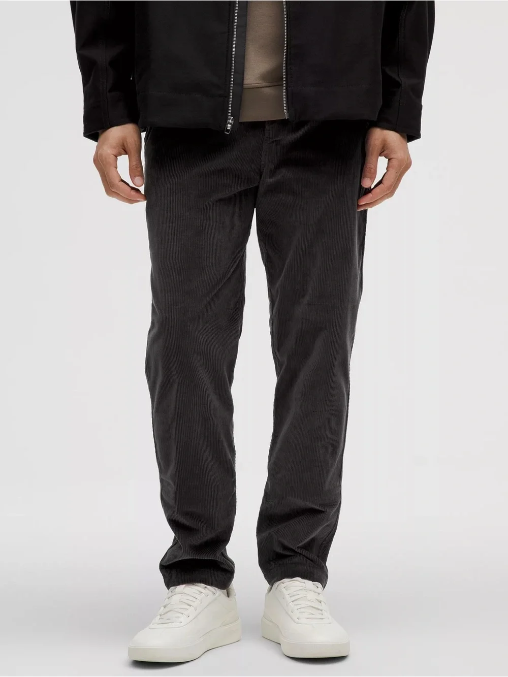 Lululemon ABC Classic Fit Trouser Pants Black Corduroy Mens.   Sk18